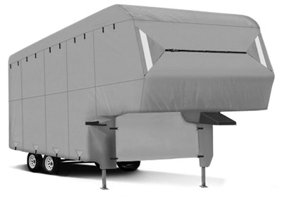 CarCover Gold Shield 5L Fifth Wheel Trailer Cover (33’–37’)